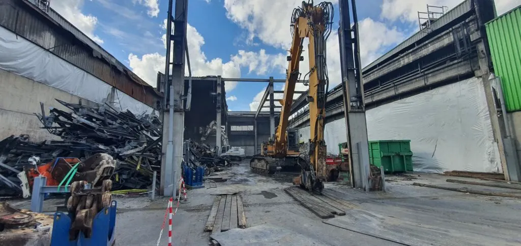 entreprise de demolition vitre